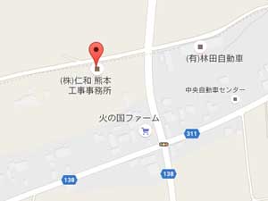 熊本テクノセンタ地図